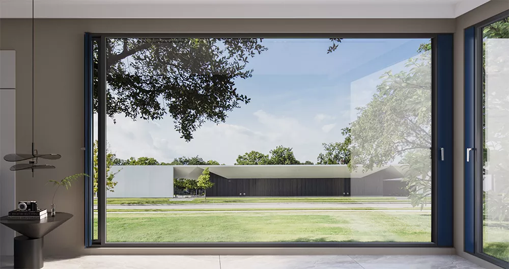 Inovativní hliníková okna s mikro ventilací pro moderní obytné a komerční budovy