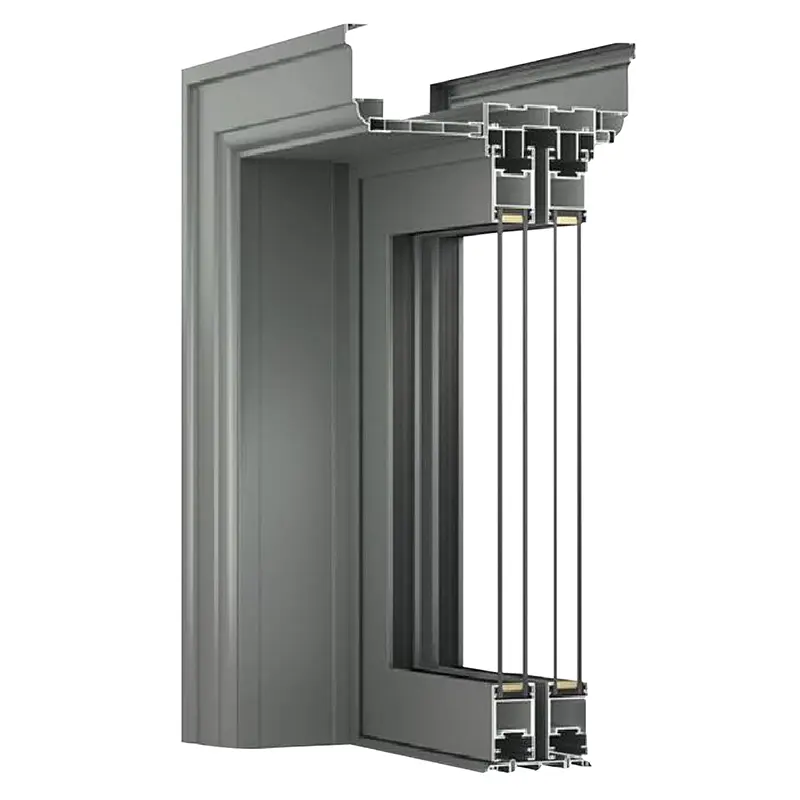 Zvyšování posuvných dveří hloubky 130 mm